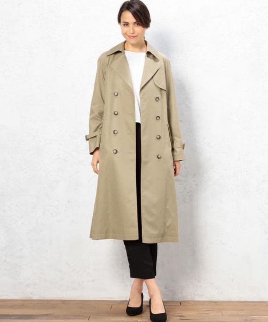 green label relaxing KCぺルビアンLONG トレンチコート