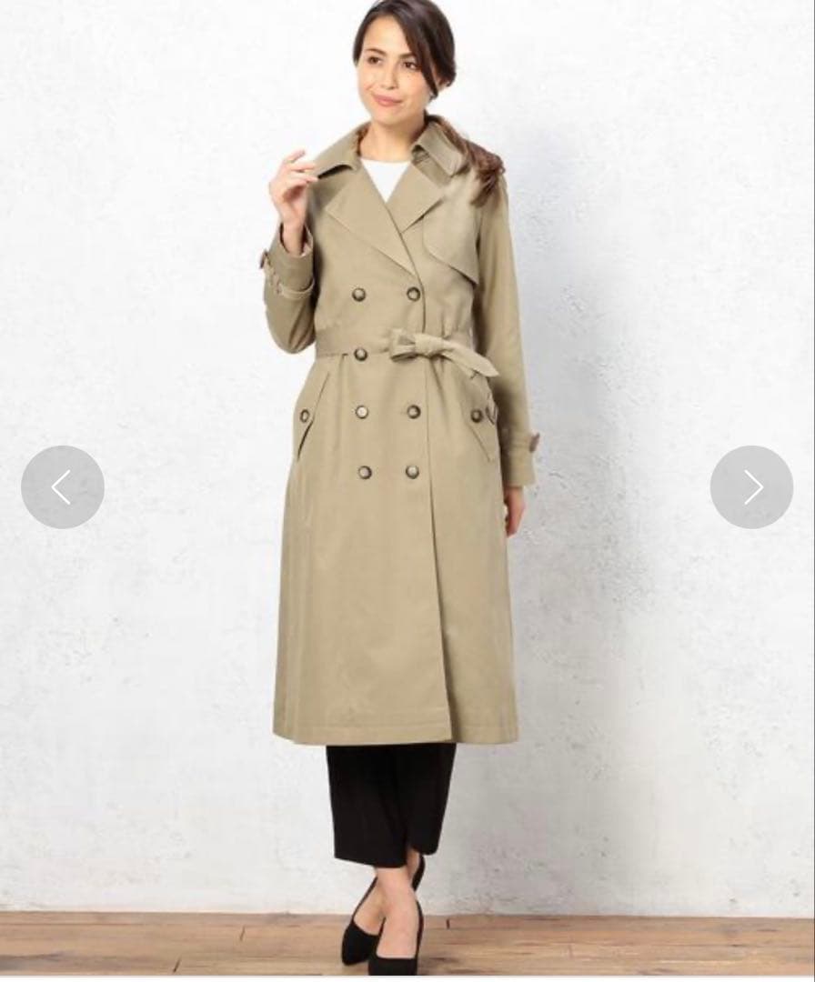 green label relaxing KCぺルビアンLONG トレンチコート