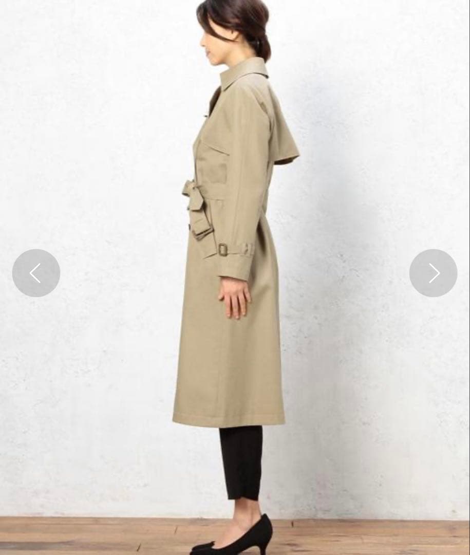green label relaxing KCぺルビアンLONG トレンチコート