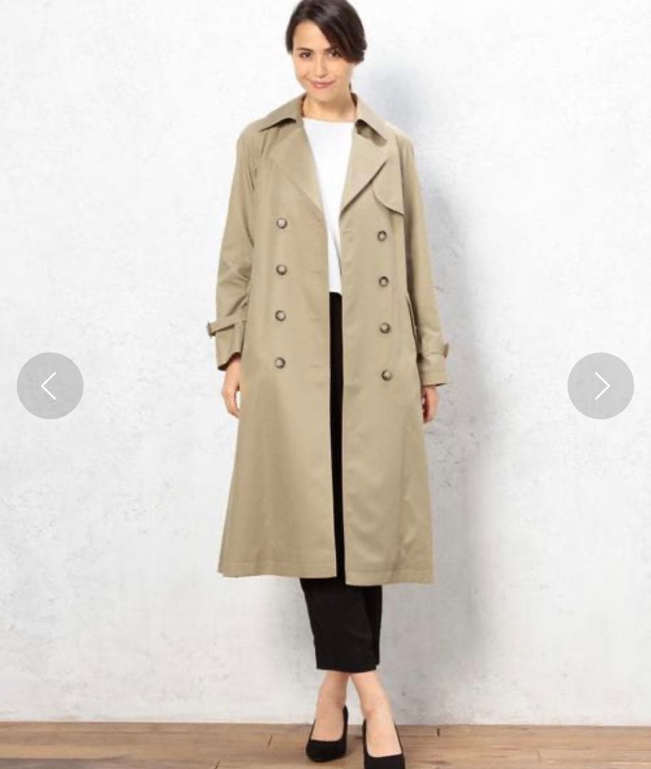 green label relaxing KCぺルビアンLONG トレンチコート