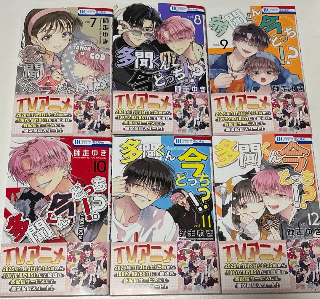 多聞くん今どっち!? 漫画 １～１２巻 セット