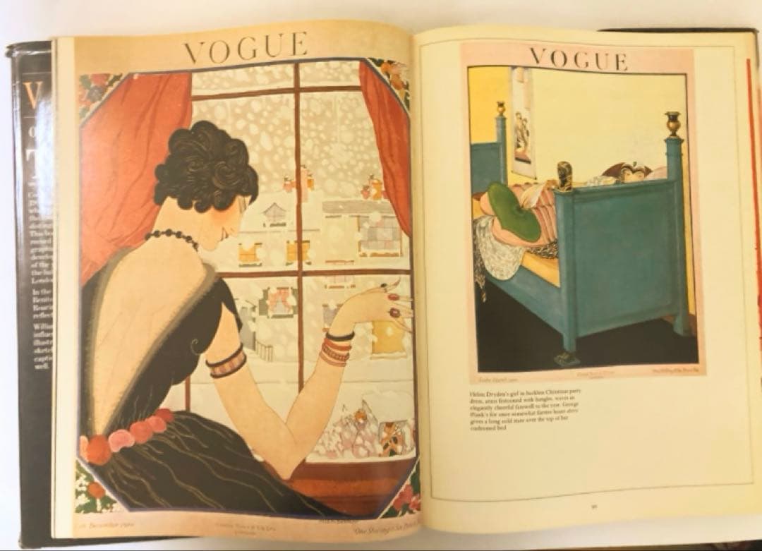 『VOGUE（ヴォーグ）』の1909〜1940迄の表紙 絶版・希少 洋書