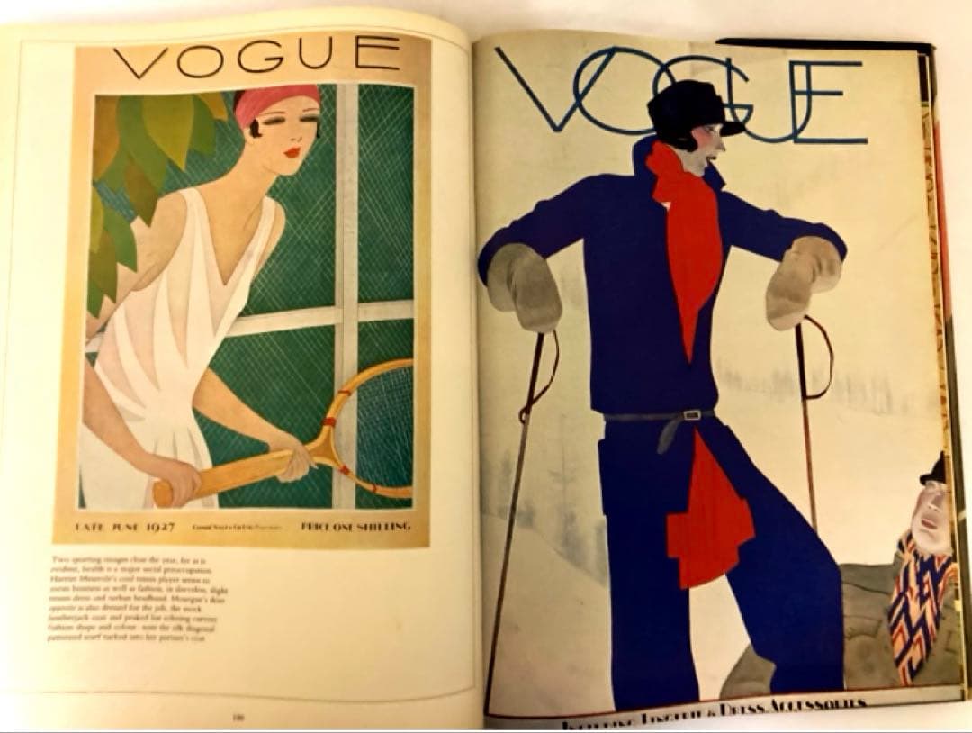 『VOGUE（ヴォーグ）』の1909〜1940迄の表紙 絶版・希少 洋書