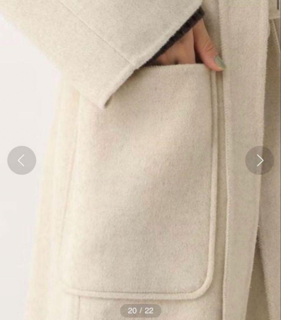 【新品/タグ付き】apart by lowrys SC*カシープガウンコート L