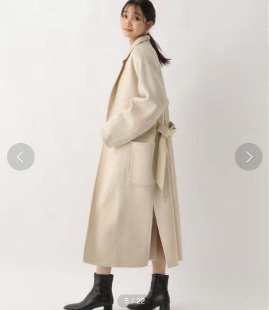 【新品/タグ付き】apart by lowrys SC*カシープガウンコート L