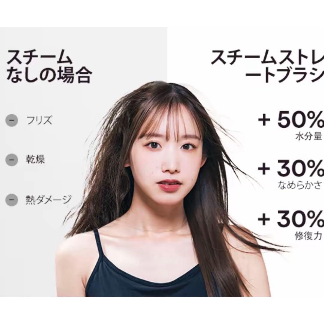Wavytalk スチームブラシアイロン