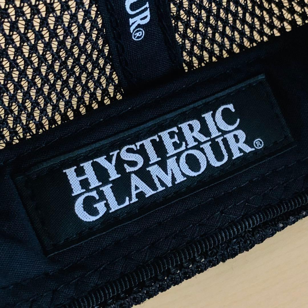 【新品】ヒステリックグラマー GUITAR GIRL メッシュキャップ ブラック