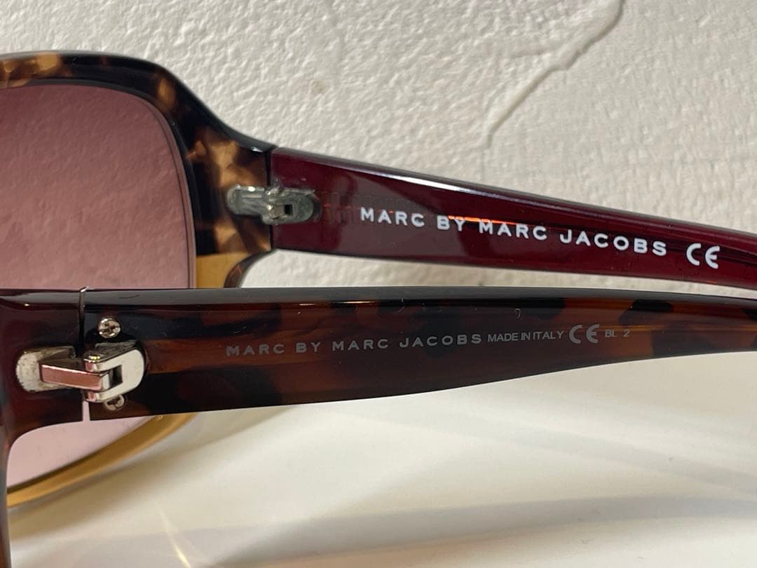【美品】MARCBY MARC JACOBS サングラス 茶色＆赤茶色2点セット