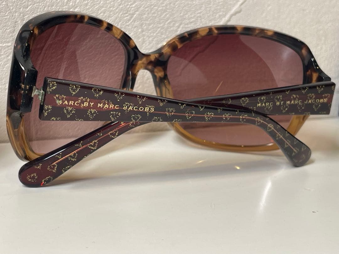 【美品】MARCBY MARC JACOBS サングラス 茶色＆赤茶色2点セット