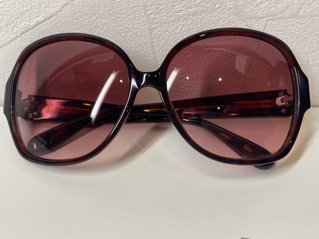 【美品】MARCBY MARC JACOBS サングラス 茶色＆赤茶色2点セット