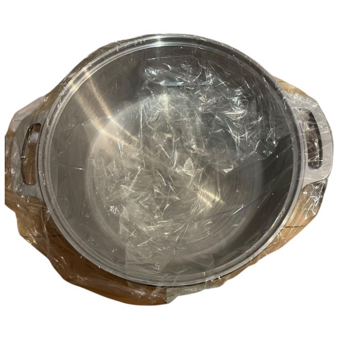 未使用品　ムスイ　無水鍋　24cm 広島アルミニウム工業株式会社