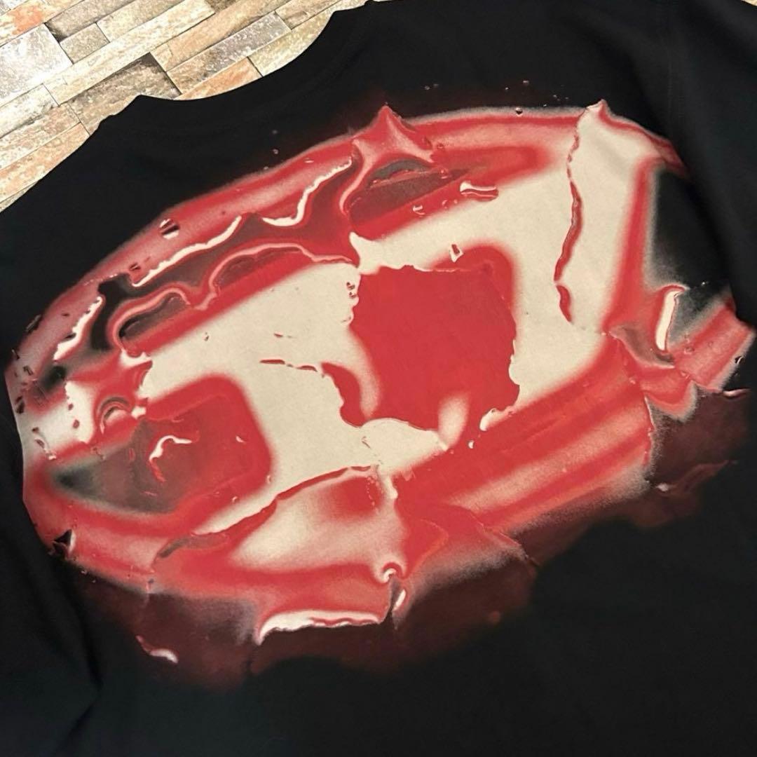 【新品】DIESEL ディーゼル／ビッグオーパルDロゴ Tシャツ カットソー L