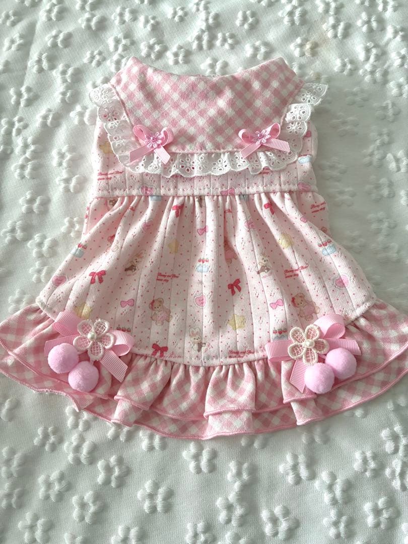 犬服ハンドメイドワンピースHappycharm様