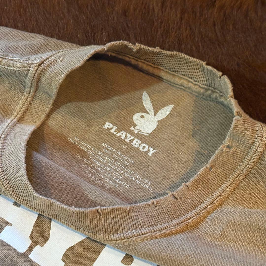 送料込み playboy プレイボーイ MLサイズ 希少 y2k 古着