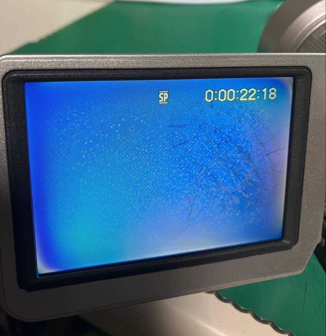 ソニー ビデオカメラ DCR-TRV20 ミニDVテープ仕様 液晶画面劣化作動機