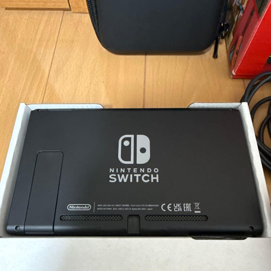 nintendo switch 本体 SDカード・ケース付き