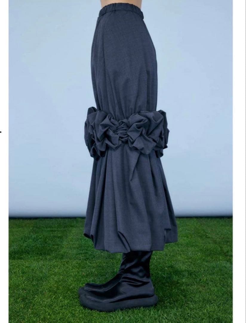 ENFOLD エンフォルド WRINKLES BALLOON-SKIRT