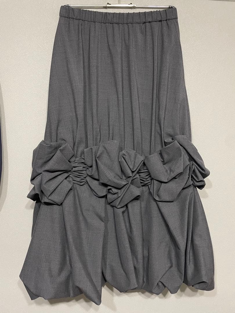 ENFOLD エンフォルド WRINKLES BALLOON-SKIRT