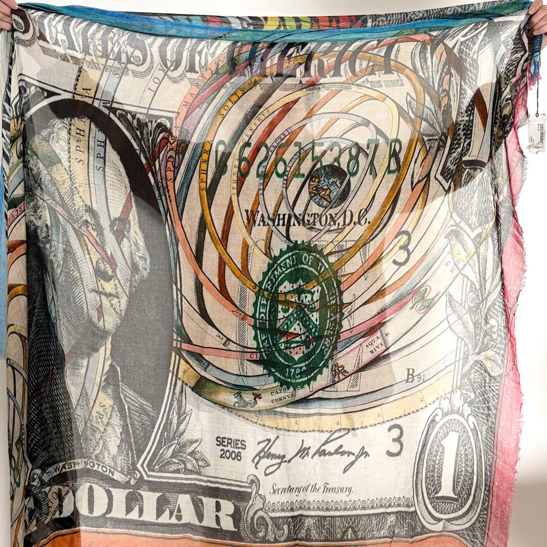 週末特価 未使用品 イタリア製 Faliero Sarti ストール