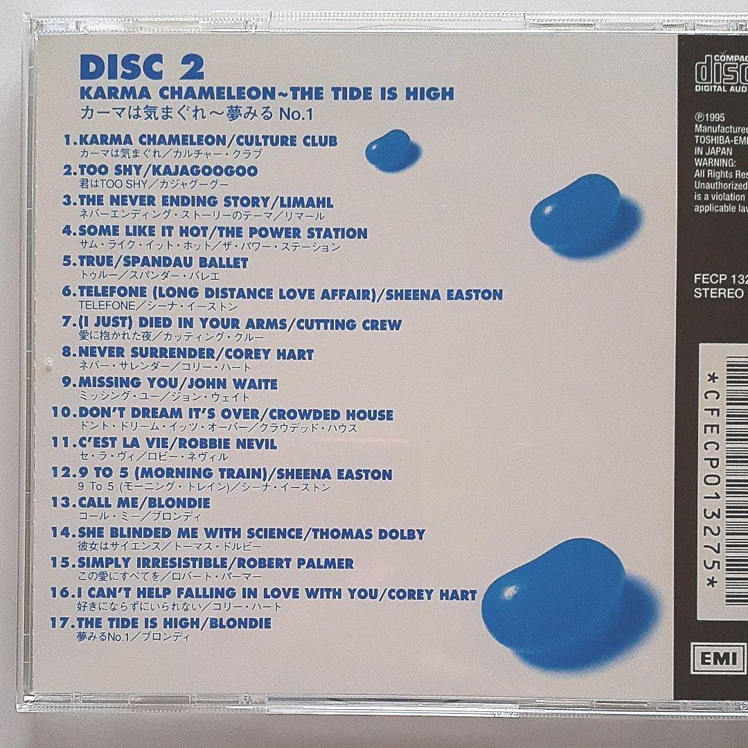 TOP 10 HITS 1980～1989/CD 6枚セット品Sony FCI.