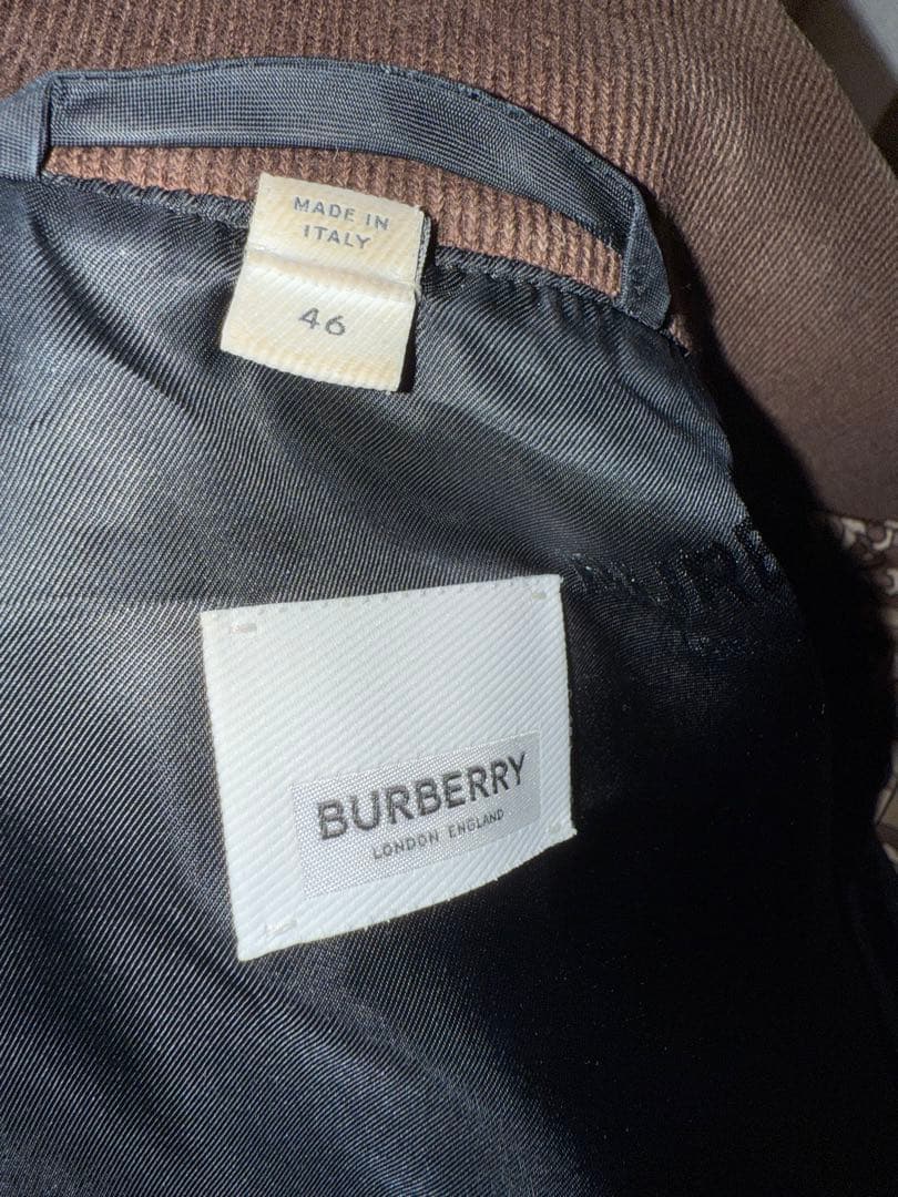 BURBERRY ロゴパターン ブラウン ジャンパー