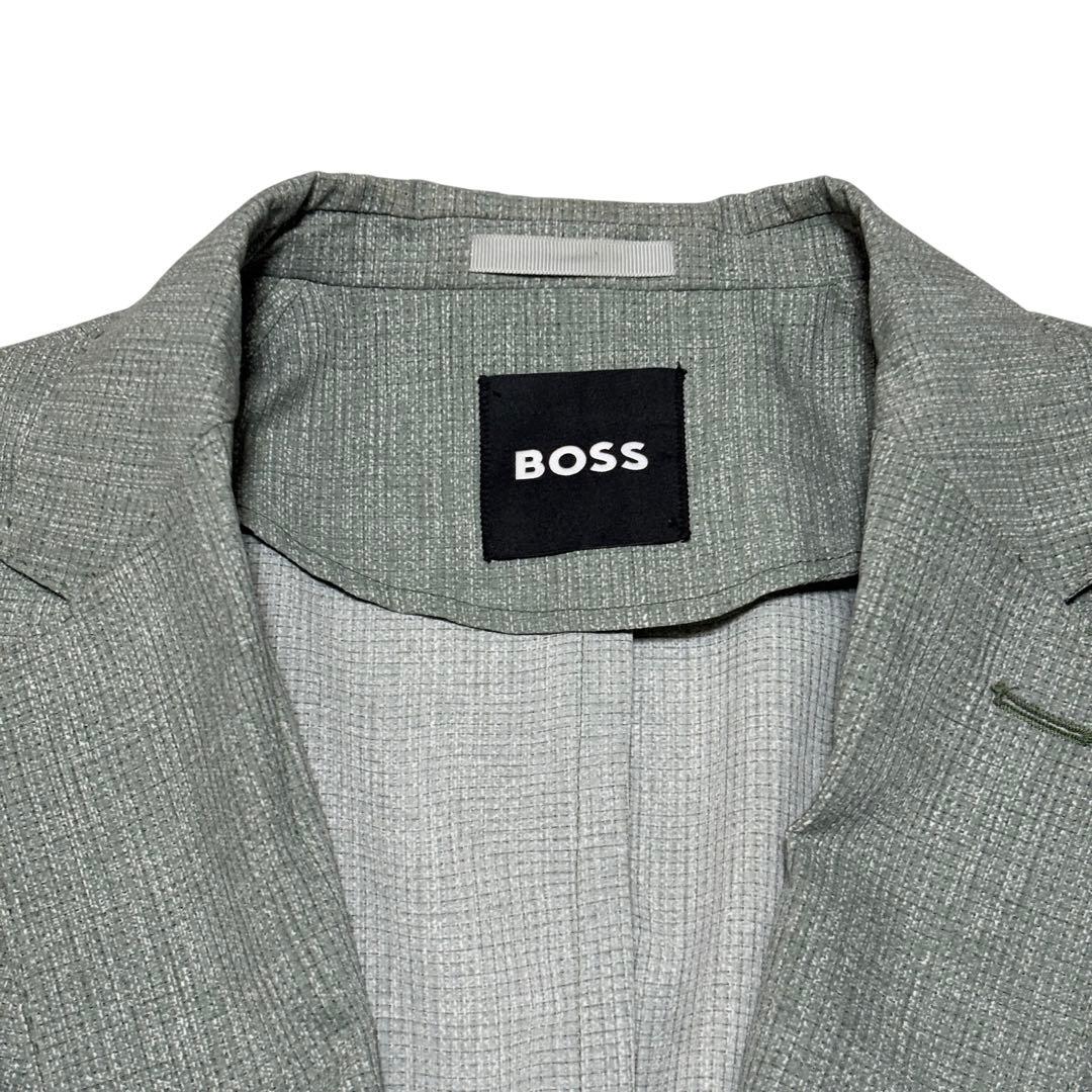 HUGO BOSS ヒューゴボス テーラードジャケット グリーン 54