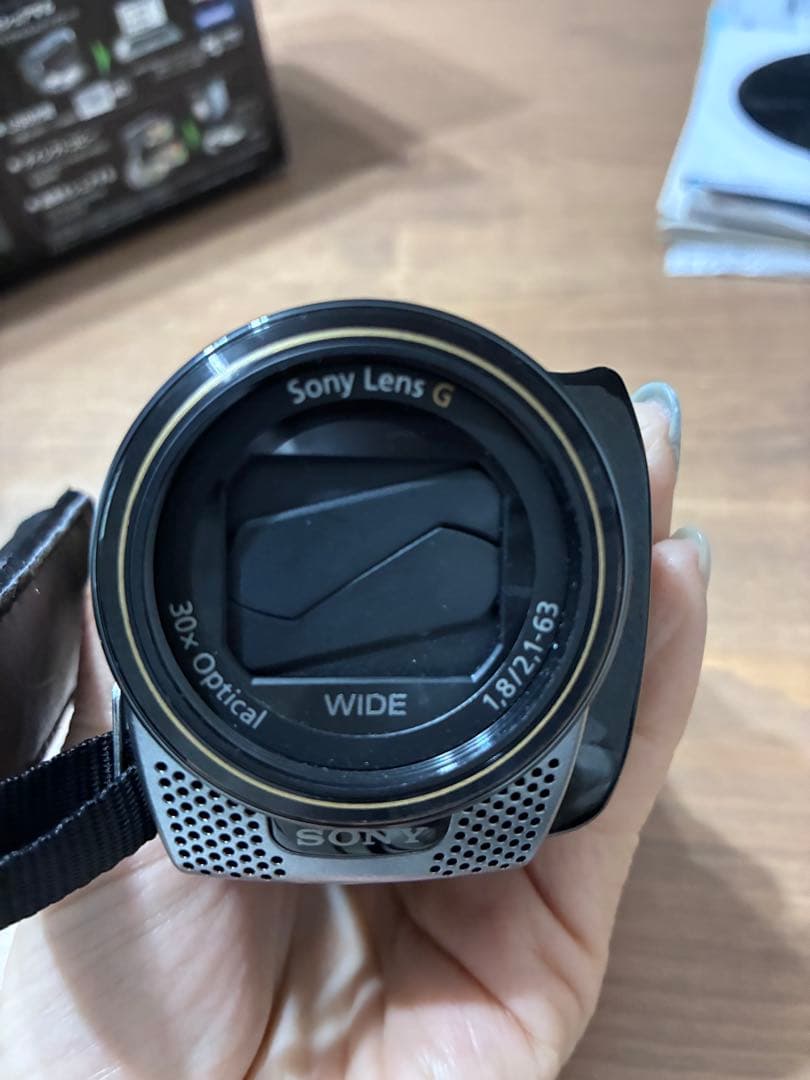 SONY HDR-CX180 ビデオカメラ ハンディカム 動作確認済み 箱あり