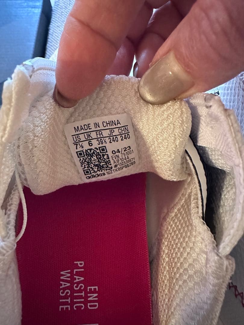 adidas カオスBOA 22ゴルフシューズ ホワイト