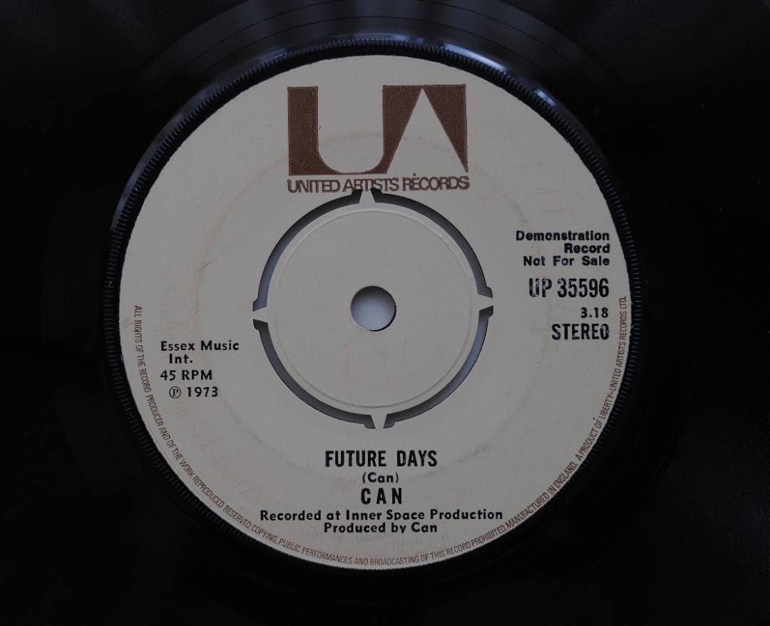 CAN　Moonshake　7インチレコード　UK　英国オリジナル　Promo盤