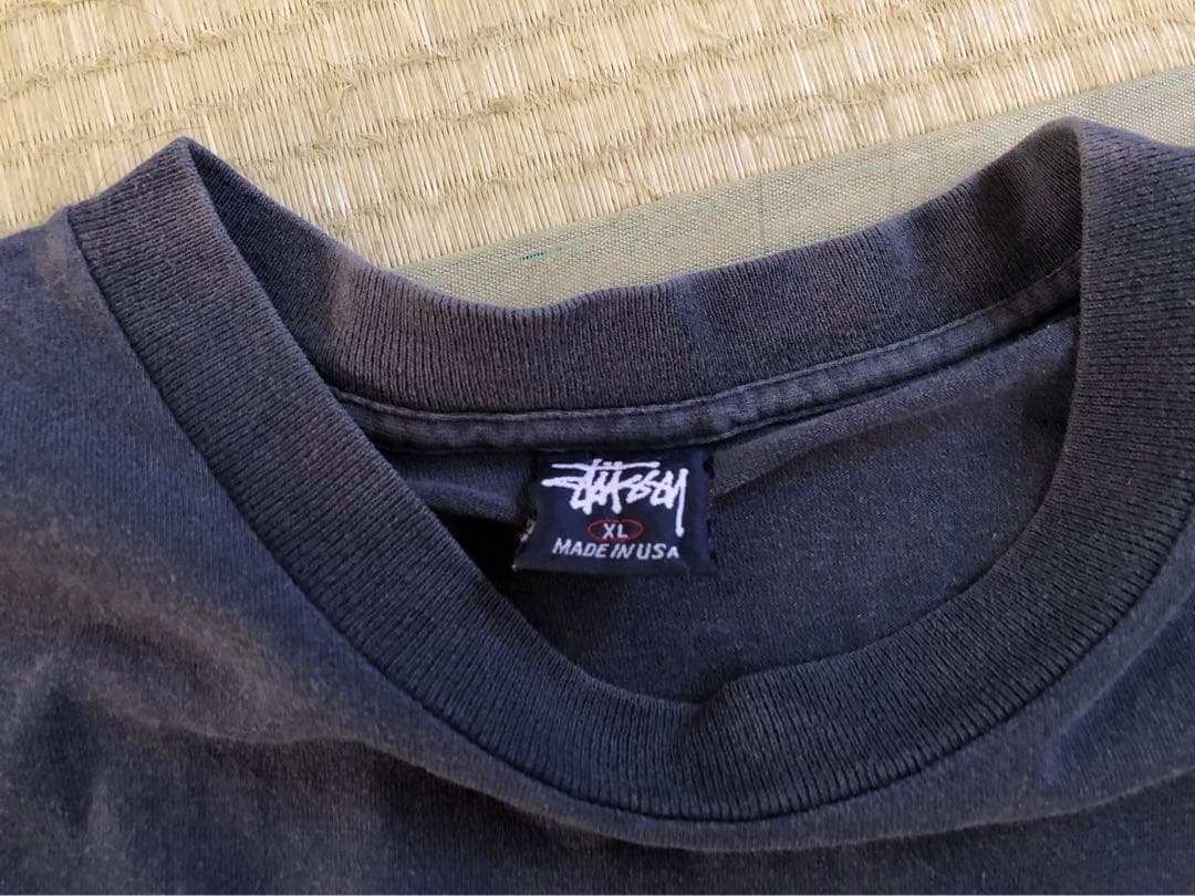 90s USA製　STUSSY 18周年記念T XL