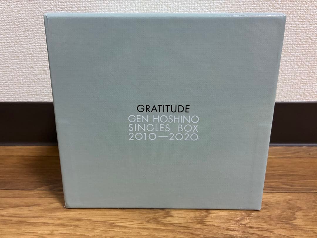 星野源 GRATITUDE Singles Box CD DVD Blu-ray