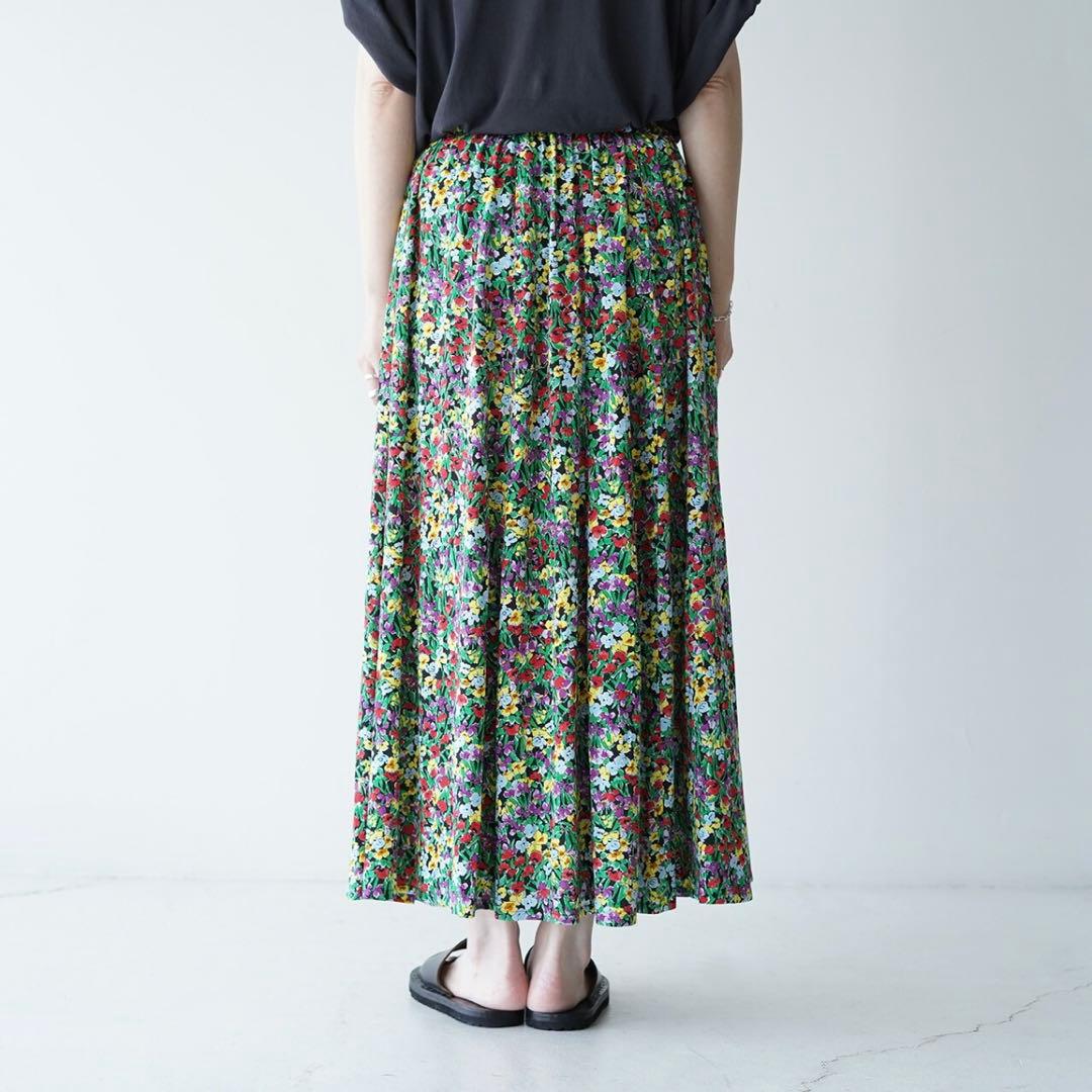 【定価：30,800円】SHINZONE FLASHY FLOWER SKIRT