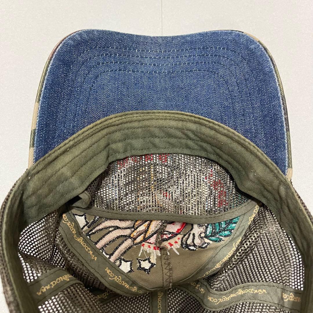 y2k archive ed hardy エドバーディー キャップ カモフラ