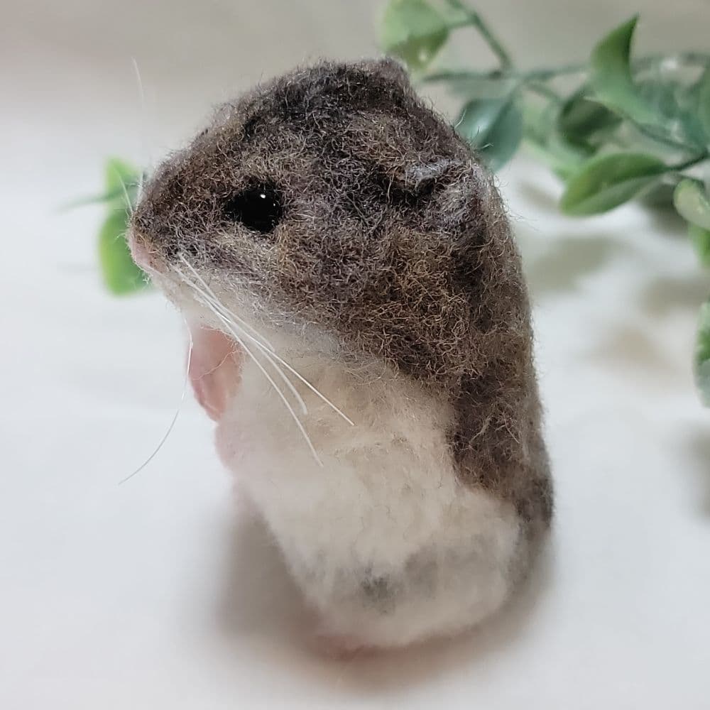 羊毛フェルト ハムスター