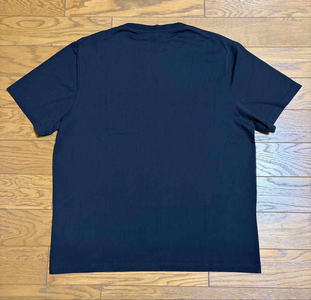 LOEWE 黒 Tシャツ 青いロゴ