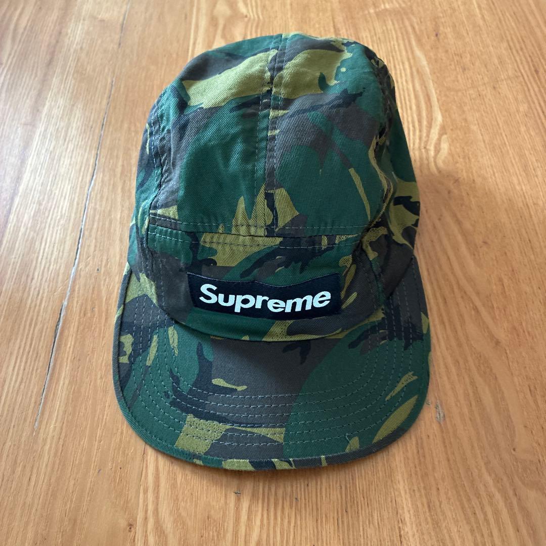希少品 Supreme Camo Camp Cap