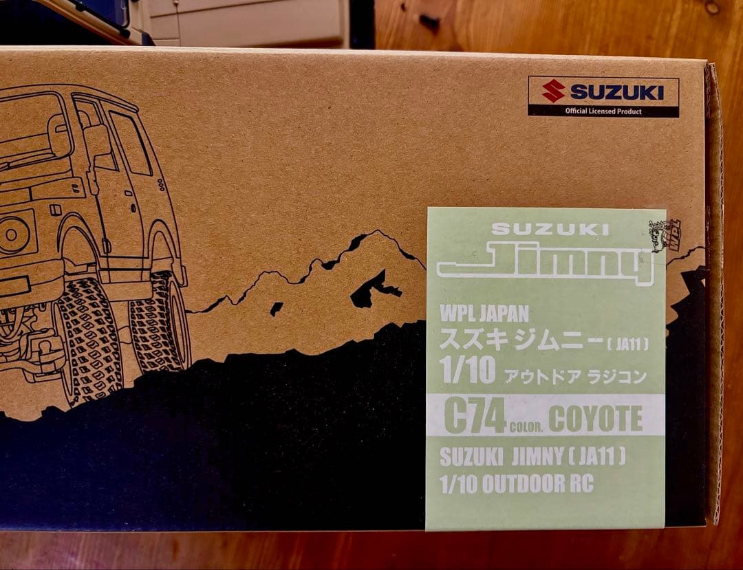 ひでさま限定　WPL ラジコン　スズキ ジムニー　C74 コヨーテ　レイウッド