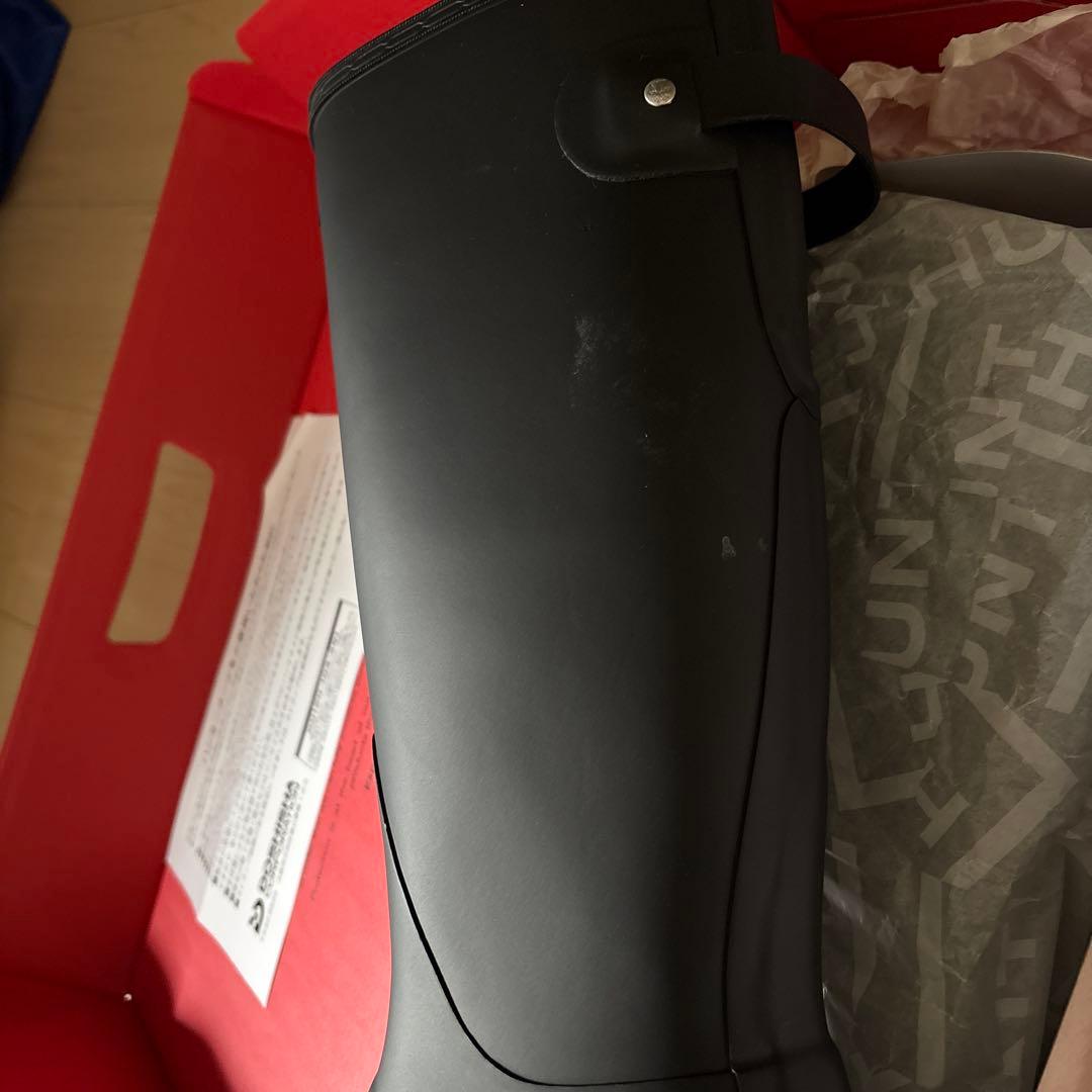 ハンターレインブーツ ORIGINAL WELLY　２４㎝未使用　擦れあり