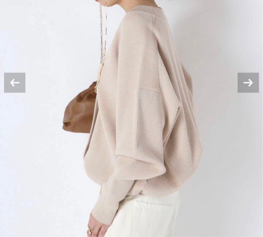 PEARL BUTTON カーディガン　ドゥーズィエムクラス　2023SS 美品