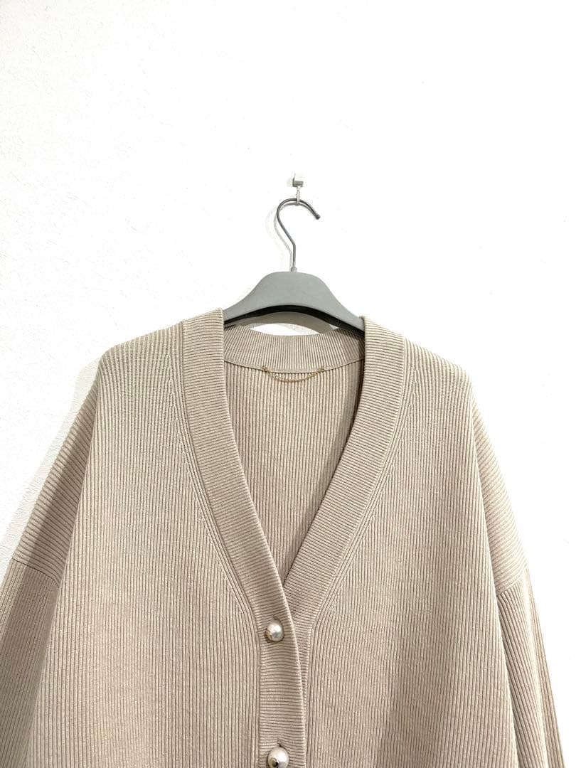 PEARL BUTTON カーディガン　ドゥーズィエムクラス　2023SS 美品