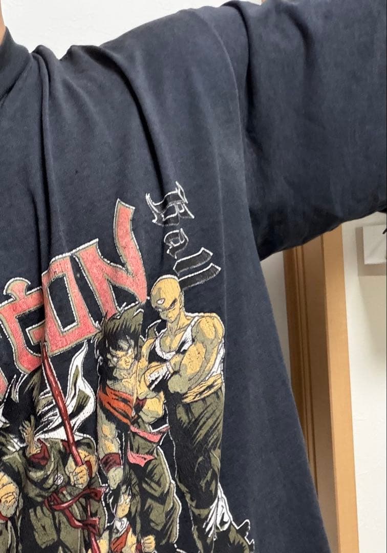 メキシカンブート　ドラゴンボール　tシャツ 古着　ヴィンテージ　アニメ　ボロ