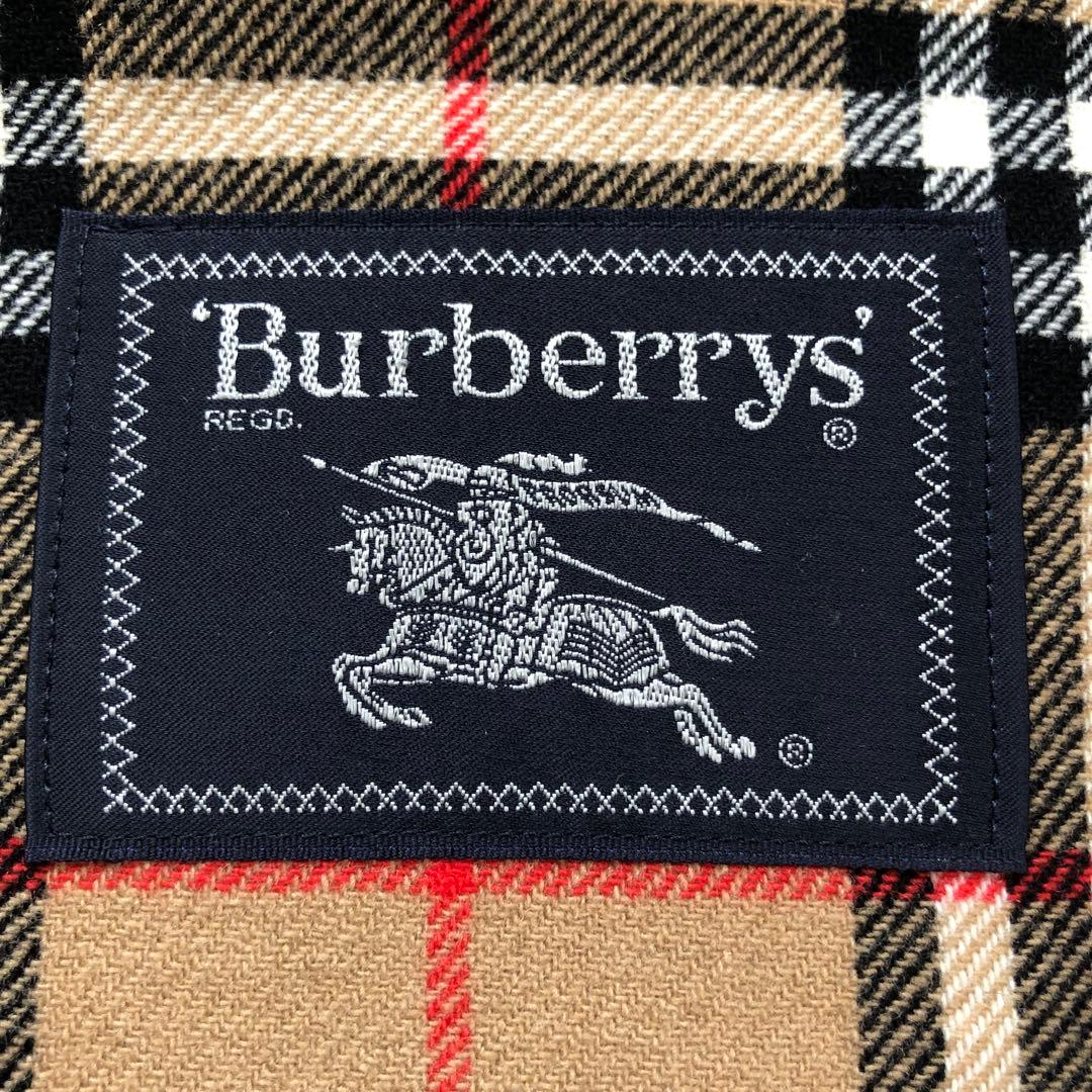 【極美品】バーバリーズ ダッフルコート カシミヤ ノバチェック 2XL