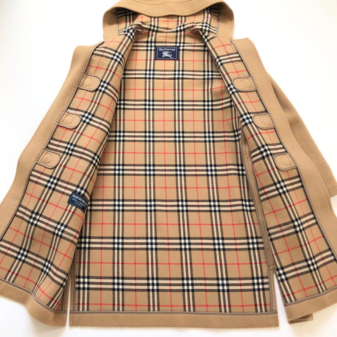 【極美品】バーバリーズ ダッフルコート カシミヤ ノバチェック 2XL