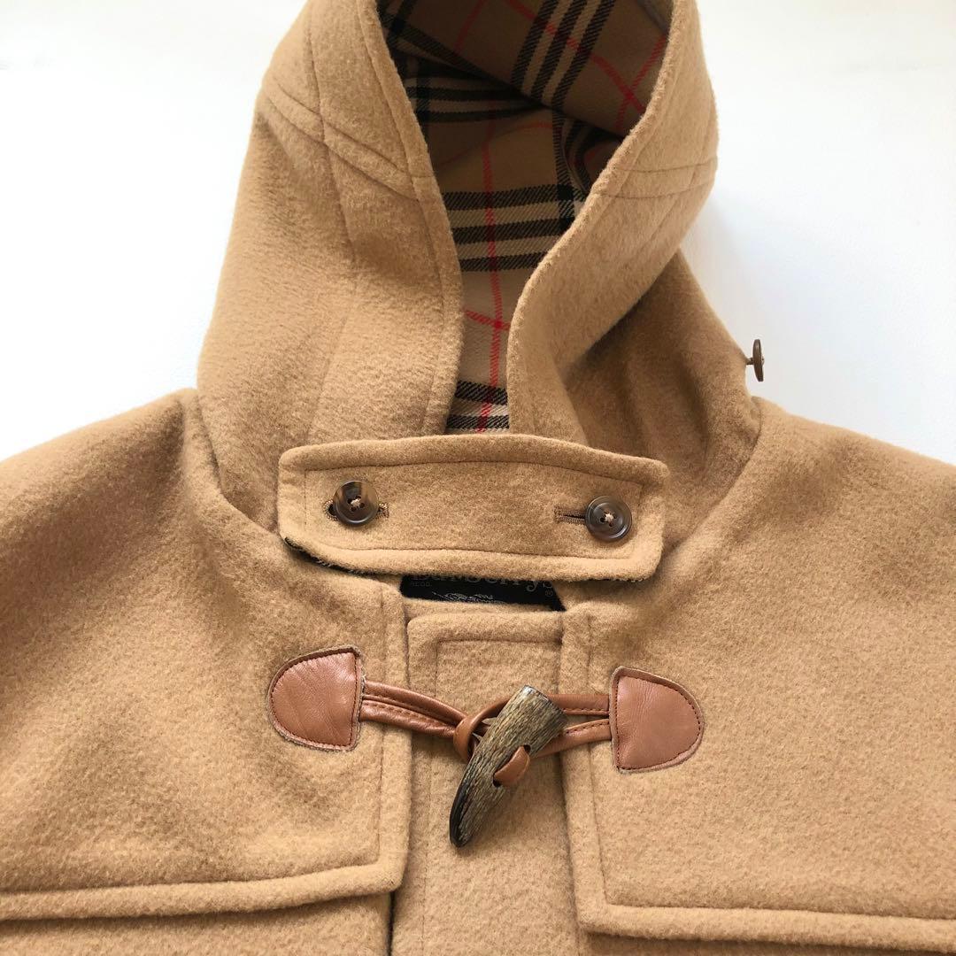 【極美品】バーバリーズ ダッフルコート カシミヤ ノバチェック 2XL
