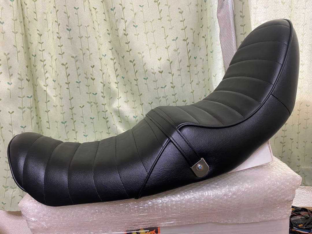 専用 NEW ZRX400 20cm 黒レザー チョビ三 シート ZRXⅡ 三段