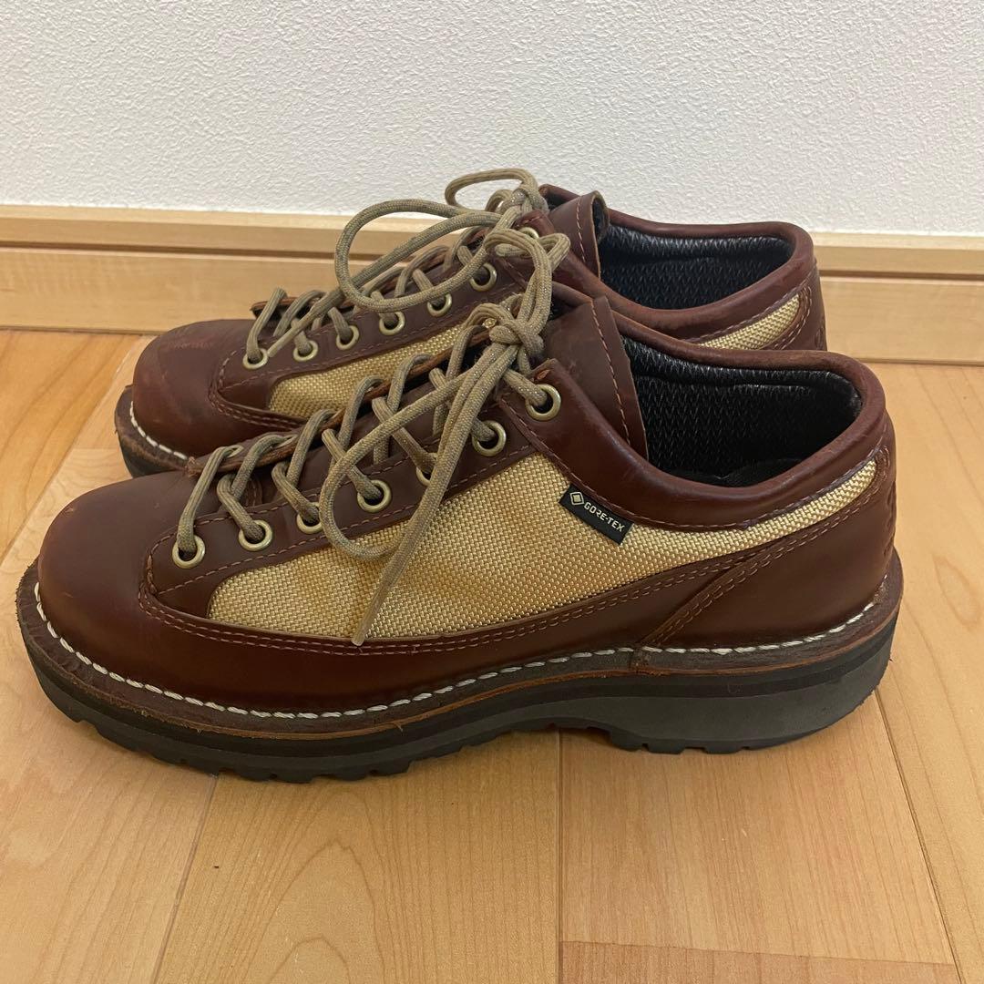 【人気】ダナー フィールド ロー ブーツ ゴアテックス ブラウン 23.5cm