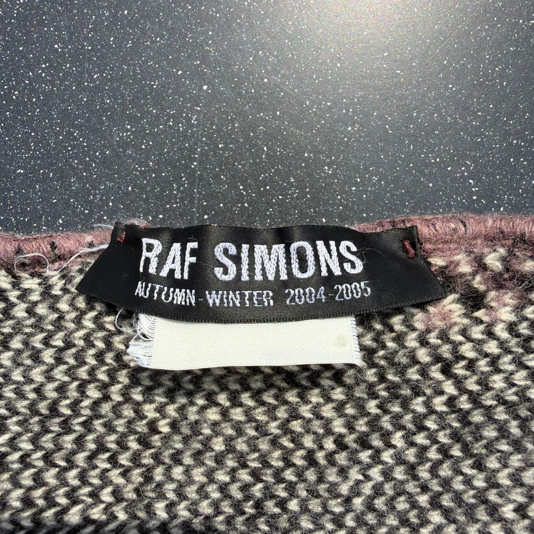 RAF SIMONS 04AW Waves期 ペイズリー ビーニー ニット帽