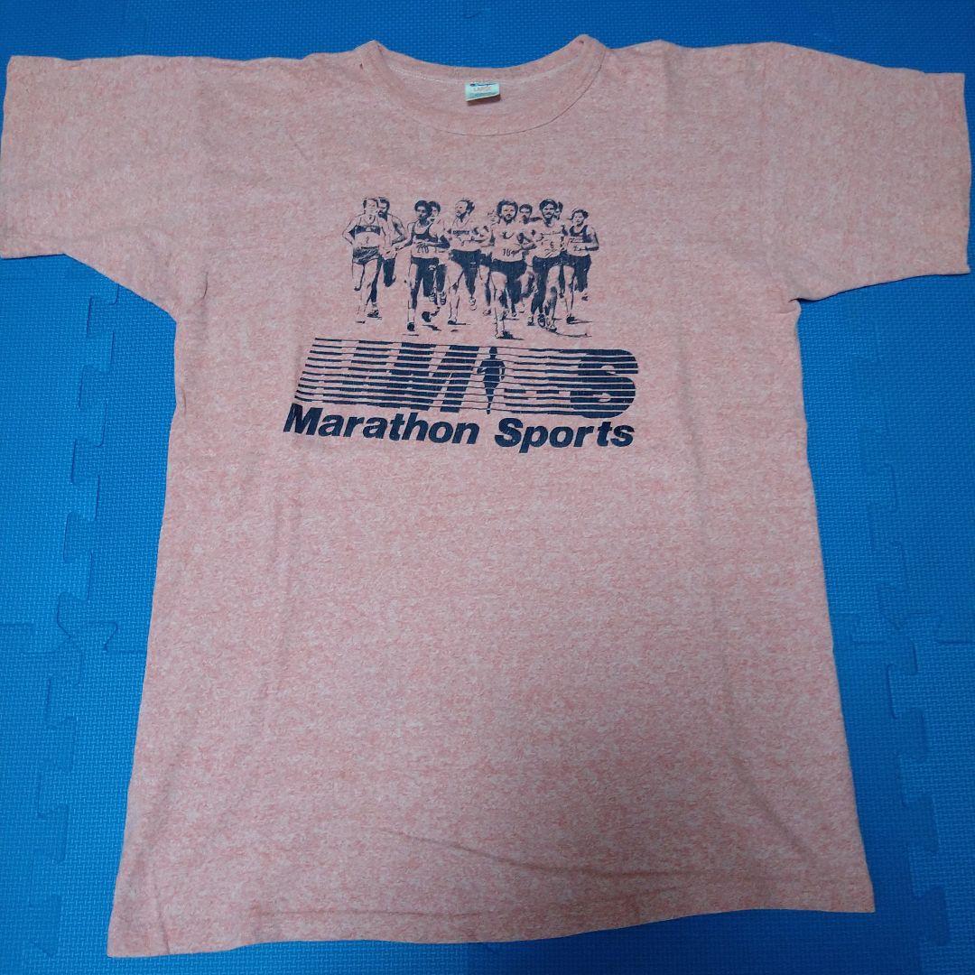【希少品/GOODデザイン！】80年代チャンピオントリコタグ　霧降りビンテージ