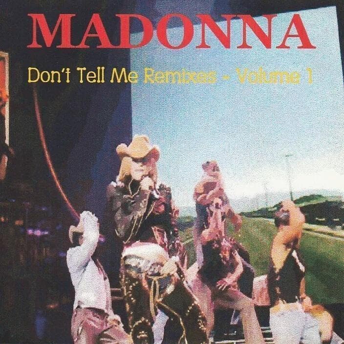 MADONNA　Don't Tell Me REMIXES 1　リミックス集CD