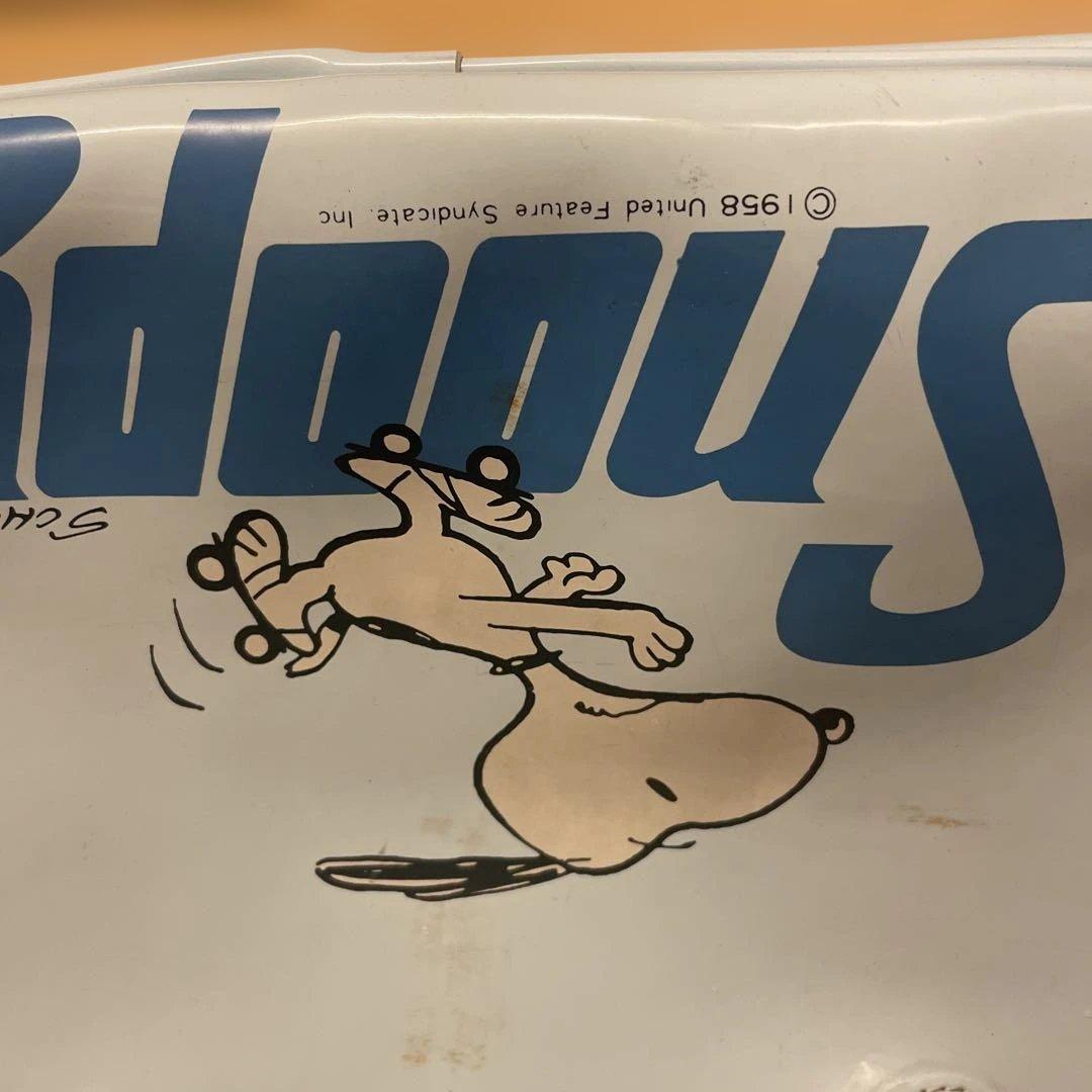 スヌーピー SNOOPY エナメル ボストンバッグ vintage １９７６年製